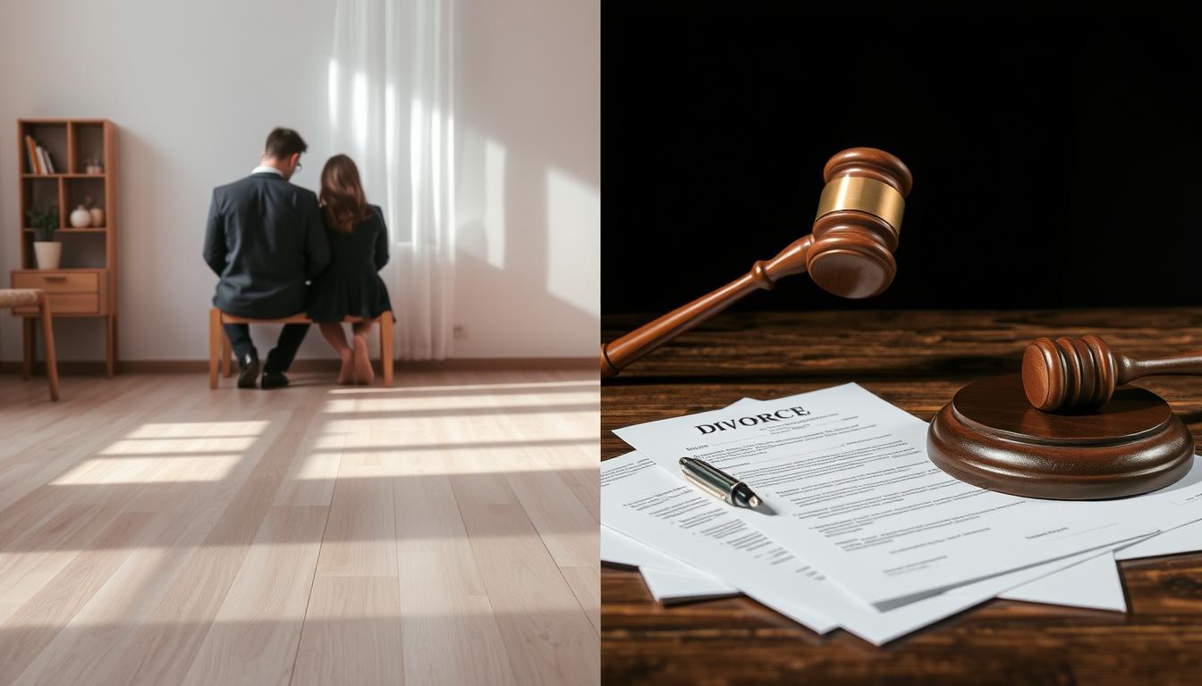 diferencias separación y divorcio